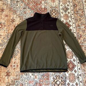 WOMENS NORTH FACE FLEECE QUARTER ZIP